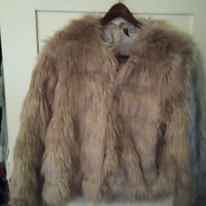 Divided Faux Fur Jacket